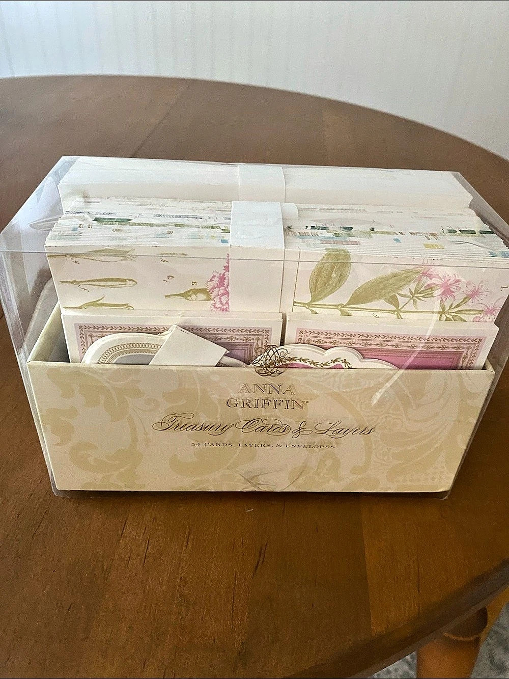 Anna Griffin Treasury Cards & Layers 54 Pieces New In Box
